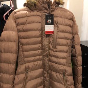 Ladies/young ladies long down coat